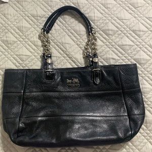 black coach purse